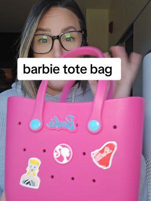 The perfect little valentine's day.Gift the barbie tote bag!! #creatorsearchinsights  #totebag #barbietotebag #charms #bagcharms #pinkaesthetic #girlyfinds #ttshop #tiktokshopfinds #foryou #contentcreator #barbiegirl #whatsinmybag ps barbie rubber tote bag barbie tote bag 2024 trending tote bag 2024 barbie dreamhouse tote bag mini tote bag