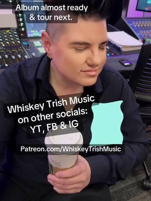 Follow me Everywhere please! On socials- not in person- that’d be creepy when I’m in the bathroom! 🚽 #followme #othersocials #whiskeytrish #whiskeytrishmusic