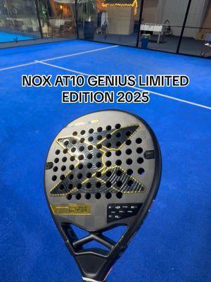 NOX AT10 GENIUS LIMITED EDITION 2025!🎾@Holland Padel 🇳🇱 #summersportlife #fy #fyp #padel #padelvideos #padeltime #nox #padelracket #agustintapia #tapia #sport #xyzbca #padeltennis #foryou 