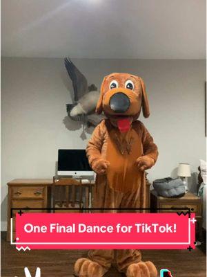 Before I leave TikTok, I want to sent it off to all my followers with one last video. I’m gonna miss this place. Anyway, I hope you enjoy this final video. Feel free to dance along if you like. #dance #duet #wagsthedog #goodbyedance #wiggles #wakeupjeff #sonicthehedgehog #huxgamr #grinch #pete #eeyore #donaldduck #scroogemcduck #oogieboogie #mascot #costume #cosplay #goodbyetiktok #final #fyp #kids #tiktokban 