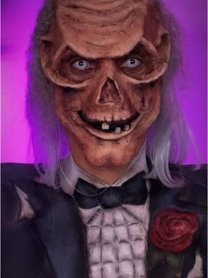 Turning myself into The Crypt Keeper  #cryptkeeper #talesfromthecrypt 