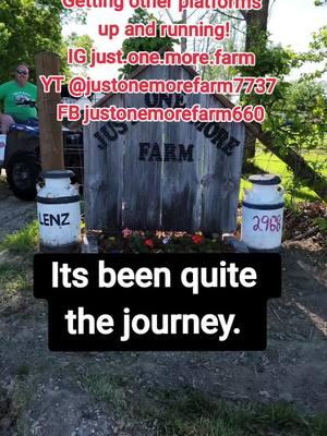 find us! IG just.one.more.farm YT justonemorefarm7737 FB justonemorefarm660  lindsay lenz #findus #possumthepig #memorylane #defrosted #luggagetag #animalsoftiktok 