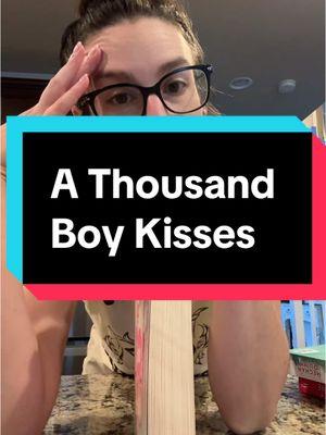 This was NOT it (for me).  #athousandboykisses 