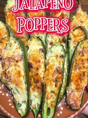 Jalapeño Poppers #jalapeñopoppers #botanasmexicanas #viralvideo #fyp #cocinandoconsabor #viral #botanasvirales #apetizer #superrico 