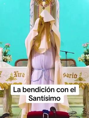 La bendición con el Santísimo #iglesiacatolica #catolicotiktok #catolicotiktok #familiacatolica 