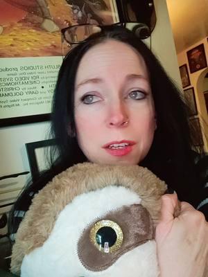 cuddling my emotional support sloth ❤️🦥❤️ #seamstress #sewingcommunity #sewingtiktok #tiktokfriends #iloveyou 