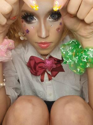 bye bye tt #dandadan #keisan #gyarumakeup #gyaru #cosplay #dandadananime 