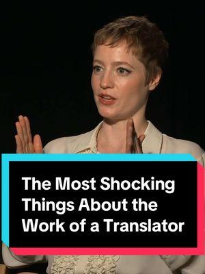 Leonie Benesch breaks down some lessons learned about being a translator while prepping for September 5. SO much more from Leonie in her full interview which you can watch on the Collider Ladies Night YouTube channel right now! #september5 #leoniebenesch #interview #actor #acting #fyc #translator #oscars #acadrmyawards #bestpicture #fyp 