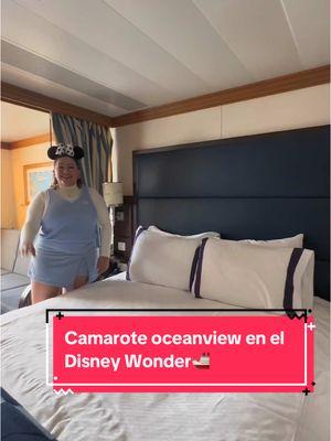 Así son los camarotes con ventana en el disney wonder ✨🚢 #disneywonder #disney #disneycruiseline #crucerosdisney #viajadisney #viajacongrety #agentedisney 