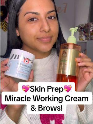 💖Skin Prep! Miracle Working Cream & Brows!💖 #skinprep  . . 💖Custom Bling Pieces from @Glitter It All 💖 . . 💖All products are linked, any questions let me know!🤗💖 . . 💖For the eye gel, I tagged it. But it doesn’t have the roller applicator.🥲 . . . . #skincare @Pixi Beauty #glowtonic #glowyskin #dryskin #dryskintips #dryskinremedies #winter #moisturizer #ultrarepaircream @First Aid Beauty #serum #glowyskin #cleanskin #eyeserum #brows @e.l.f. Cosmetics #browlift #browwax #browpomade #powmade #benefitcosmetics #benefitbrows #fullbrows #benefitclubpink #bling #hellokitty #bows #girly 