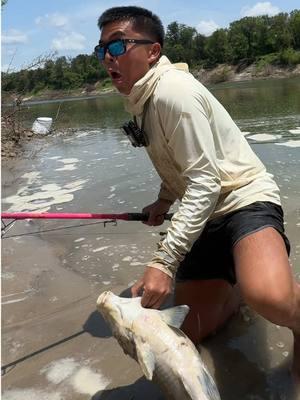 ROTTEN Bait Catches RIVER MONSTER😳#fish #bait #bigbait #howto #bassfishing #angler #dinosaur #fisherman #rivermonster 