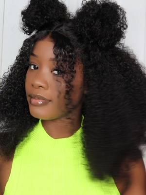 18 inch Afro Kinky Wig from @Moreface Beauty #afrokinkyhair #gluelesswig #goviral #easyinstall #DIY #easysteps #easyhairstyles #focuson #curls #humanhair #explore #creatorsearchinsights #fyp #foryoupage #trend #paratii 