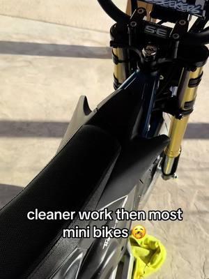 no zip ties around here 🙅 #tiktokban #surron #talaria #minibike #cleanwork #razor #fyp #fypシ゚viral 