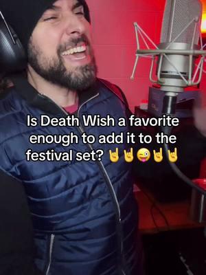 Should we add this song Death Wish to the festival set? #rocksinger #singthrough #metal #deathwish 