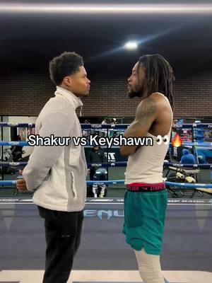 Yall want this? 👀 @Shakur Stevenson @Keyshawn Davis #shakurstevenson #keyshawndavis #boxing 