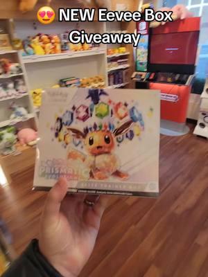 1. Text POKENERDS to (833)362-6274 This is our giveaway bot 🤖 2. like this video 3. comment which card you want the most! #pokemon #pokemoncards #prismaticevolutions #eevee #pokenerds 