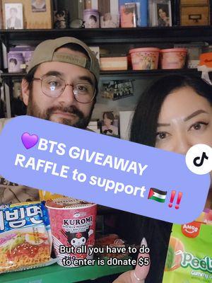 💜BTS Cookbook & Snacks Giveaway💜 to support the Sunbird Relief Foundation for P@Iestine! TO ENTER (*Open to US only, sorry🥺): D0NATE $5 (more is GREAT!) to the SRFP's Winter Warmth 4 Kids in G4ZA (🔗 in B10), COMMENT "Fundraiser for BTS" on d0nation page, FILL OUT Google Form with your contact info (🔗in B10). Good Luck!!! Pls Follow: @sunbird relief foundation #BTSARMY #BTS #BTSgiveaway #BTSCookbook #sunbirdrelieffoundation 