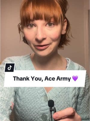 I love ya ace army, and I really hope to see you on the other side  #fyp #foryou #asexual #demisexual #graysexual 