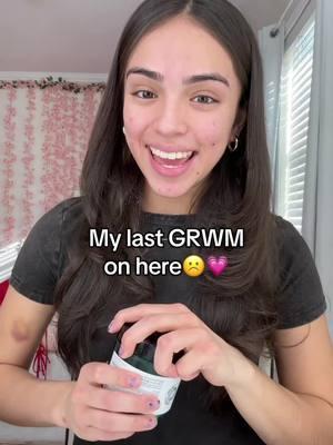 i’m gonna miss tt so much🥲 #grwm #relatable #accomplishment #beauty #last #makeup #talk #hair #blowup 