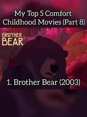 My Top 5 Favorite Comfort Childhood Movies (Part 8)| #brotherbear #theincredibles #mycomfortmovies #mytop5 #disneypixar #dreamworksanimation #nickelodeon #beemovie #barnyard #childhoodmovies  #looneytunesbackinaction #nostalgia #fyp #2000skids 