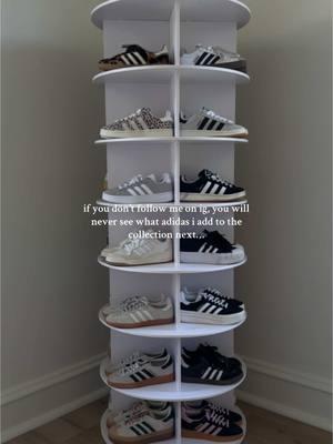 always an @adidas girl 🤍 #sneakers #sneakersaddict #sneakertok #sneakernews #sneakercollection #collection #sneakershopping #adidas #adidascampus00s #adidassamba #adidasgazelle #viral #sneakertower #shoecollection #organization 