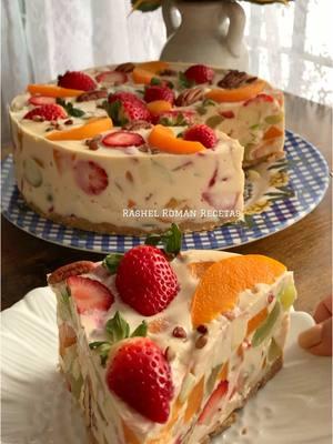 Postre de frutas #rashelromanrecetas #comidamexicana #recetasdecocina #gelatina #sobremesa #postres 