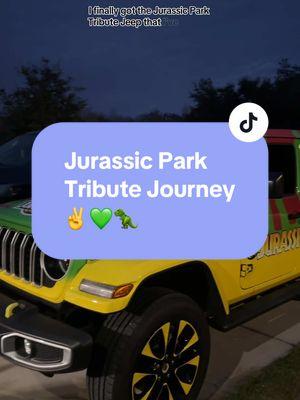 Replying to @gracefully_artistic01 My Jurassic Park tribute Jeep journey #jurassicpark #jurassicworld #jurassicparkjeep #jurassicjeep #jurassicparktribute #jurassicparktributejeep #jurassicparkexplorer #JPEx #jurassicparkexplorertribute #2024jeepwranglersahara4xe #jurassicjeepadventures #jurassicjeeplife #jurassicparklife 