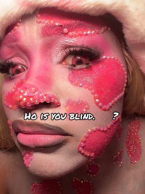 Ain’t that right? @BRAT💋 | The Artist  #strawberrycow #strawberrymilk #strawberrymakeup #cow #dojacat #moo #creativemakeup #rhinestonemakeup  #fyp #tiktokban #unrecognizablemakeup #unrecognizable #ValentinesDay #valentinesdaymakeup #valentinesdaymakeuptutorial 