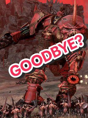 my last farewell video unless tiktok comes back. sorry I'm sick but thank you for watching my content for years. Hopefully this isn't goodbye and I see many of you on youtube #totalwarwarhammer3 #warhammer3 