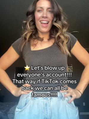 I will be following everyone until tiktok goes dark!!! #fyp #engagement #letsgo #MomsofTikTok #followparty #viral #blowthisup 