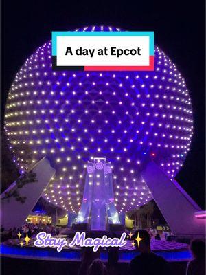 A day at Epcot #disneyworld #waltdisneyworld #disneyadult #disneyimagineer #disneyparks #epcot #epcotcenter #disneyfypシ🏰❤️ 