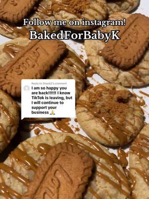 Replying to @Shaz62 so TikTok will be banned tmr🥹 it’s been fun #tiktokban #allyssareaa #fyp #vegan #plantbased #businessowner #blackowned #vegancookies #SmallBusiness #singlemom 