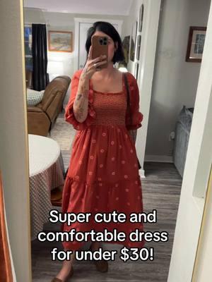 Feeling very Little House in this dress ❤️ #fyp #creatorsearchinsights #sale #dresses #dresseswithpockets #thriftfinds #thriftedfashion #OOTD #outfitoftheday 