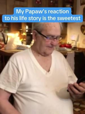 TikTok is BACK (for now? What’s happening?) and so is my Papaw reaction. #papaw #grandparents #lifestory #alifewelllived #countrylife #grandfather 