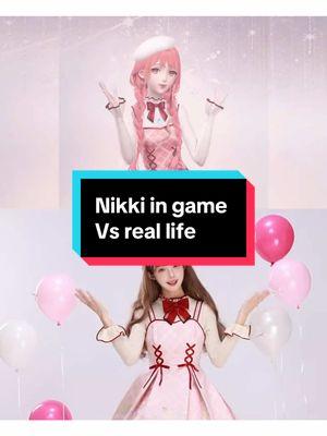 Nikki in game vs real life #shiningnikki 