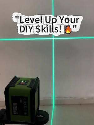 "Wall Problems? Laser Fix! 🚀" #DIYHome #LaserLevel #WallHacks #HomeImprovement #FixItYourself #TikTokShopLoveAtFirstFind #spotlightfinds #ValentinesDay#gift