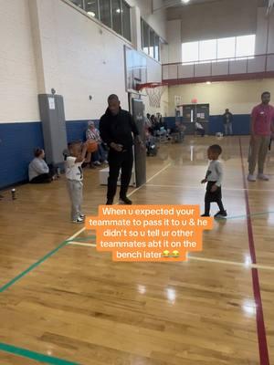 The betrayal 😂🏀 #foryou #foryourpage #foryoupage #practicemakesprogress #teamwork  #teammates #sports #athletics #mommyson #daddyson #preschooler #rollingeyes #pout 