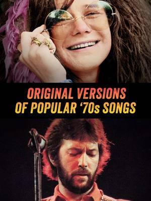 Original Versions of Popular '70s Songs — Featuring "Me and Bobby McGee" by Janis Joplin vs Roger Miller; "Coca*ne" by Eric Clapton vs J.J. Cale. #70smusic #janisjoplin #ericclapton #jjcale #rockmusic #coversongs