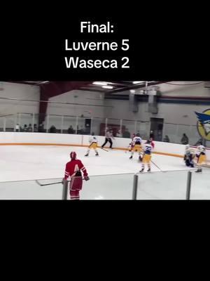 Luverne stays hot as they beat Waseca 5-2. #hockeytok #followthepuck #mnhockey #hockeylife #hockeyboys 