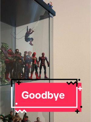 Goodbye 👋🏽😭 @Danny @TavinTheCaveman @latinPrince71 @🕸 It’sYourBoiSpidey 🕷 @🦇🕷️Queen Lolitacodex🕷️🦇 @80s_Kid @FatRob🐻  @ART-SQUARED @JohnBrownsWorld #marvel #superheroes #marvellegends #actionfigures #actionfigurecollector #figuretok #tiktok #tiktokban #spiderG #captainmarvel #marveltok 