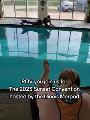 The Sunset Convention 🧡💗💜 (Now Sunset MerCon) 💜💓🧡 hosted by @The Illinois Merpod 💙 The first 🧜‍♀️ Midwest Mermaid Convention!!! 🧜‍♂️  #sunsetconvention  #thesunsetconvention #sunsetmercon #mercon  #mermaid #convention #merfolk #merpeople #swimwithus #midwestmerfolk #illinoismerpod 