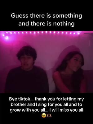 Can’t forget iconic moment with my baby brother @K a r l o #byetiktok #bye #tiktok #singers #linewithoutahook 