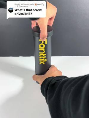 Replying to @Somebody 💥╾━╤デ╦︻ the ultimate tool #foryoupage #viral #fyp #homeimprovement #products #fanttikscrewdriver #screwdriver #construction #handyman #tools #blowthisup #fanttik #portable #cordlessdrill #cordlessscrewdriver 