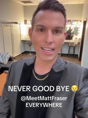 As sad as this may be. I KNOW that I will see you again ❤️ #psychic #MattFraser 