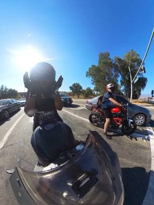 😬😬😬 #gsxrgang #bikerchick #motorcyclesoftiktok #blackgirlmagic #gsxr #fyp #insta360 #bikelife #goodbye #tiktokban #aot #anime 