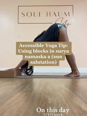 #onthisday #yoga #accessibleyoga #yogateachertraining 