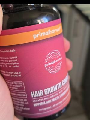 Primal harvest supplements fort hair. this one got my attention. It has carotene, herlic acid and biotin in it. i will be taking this for the next thirty days, and I will let you guys know how that goes. #primalharvest #haircomplex #primalharvestsupplements #vitaminsforhair 