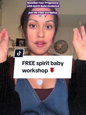 Ready to connect with your Spirit Baby? 💫🦋  Join my free workshop to dive deep into the magical world of conscious conception & manifest a successful and healthy pregnancy.  🔗 in bio to sign up! 💫  & follow me on all platforms to stay connected 🦋 #spiritbaby #spiritbabyguidance #conceptionjourney #fertilityjourney #miscarriage #abortion #pregnancyloss #spiritualawakening #HealingJourney #fyp #wombhealing 