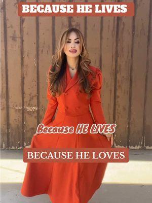 BECAUSE HE LIVES #becausehelives #jesus #jesuschrist #jesuslovesyou #jesussaves #jesusislord #jesusislord #jesusisking #jesusismysaviour #christian #christiantiktok 