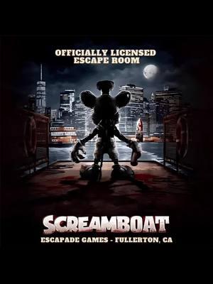 Coming soon to Escapade Games in Fullerton CA! The officially licensed room “Screamboat” in partnership with the production studio releasing the movie in April! We can’t wait to bring the horror alive 👻🐭 ##foryou##foryoupage##fyp##escaperoom##fullerton##scary##viral##horrorescaperoom##haunted##hauntedtiktok##ghost##jUmpscareoftheweek##ghostcaughtoncamera##screamboat